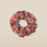 Terracotta Multi Floral Scrunchie