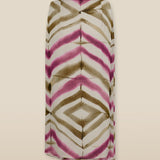 SOL | Magenta & Brown Stripe Boho Skirt