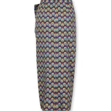 CATALINA | Purple Multi Liberty Floral Print Cotton Midi Skirt