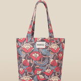 BIMBA | Terracotta Multi Floral Tote Bag