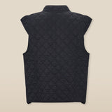 CRISTINA | Black Flower Cotton Vest