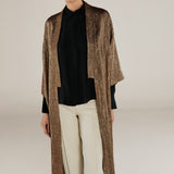 AURA | Bronze Metallic Sparkle Kimono